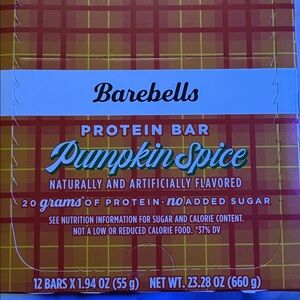 Pumpkin Spice Protein Bar